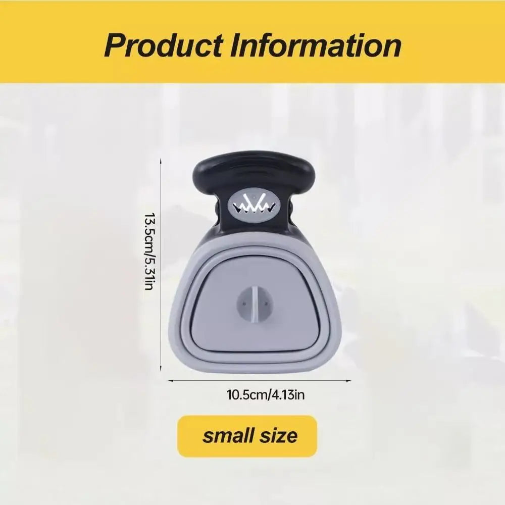 Easy Plastics Animal Waste Picker Cleaning Tools Portable Pet Potty Picker Folding Dog Toilet Pickers for Pet Supplies